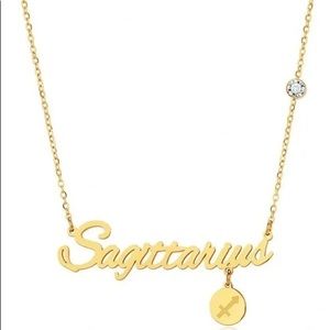 Zodiac Sign Necklace • Sagittarius